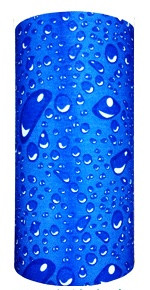 Blue aqua drops 
