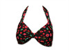 Sexy Red Pin up Cherries bikini top