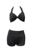 Plain black bikini pin Up