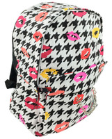 Color kisses on white mix rucksack