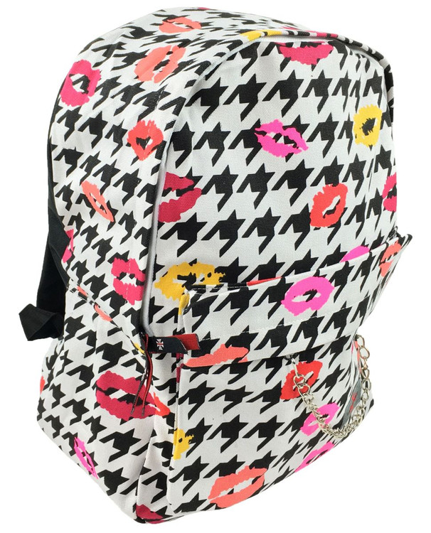 Color kisses on white mix rucksack