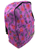 Poisonous spider and web mix rucksack