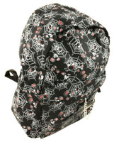 Skulls on the web black mix rucksack