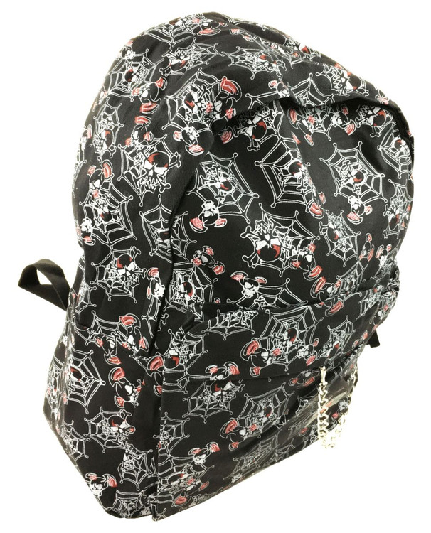 Skulls on the web black mix rucksack