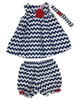 Baby kid set - dizzy stripes