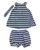 Baby kid set - dizzy stripes