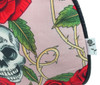 Skull pink bowling bag small