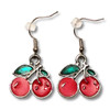 Cherries big - sweet pendant earrings