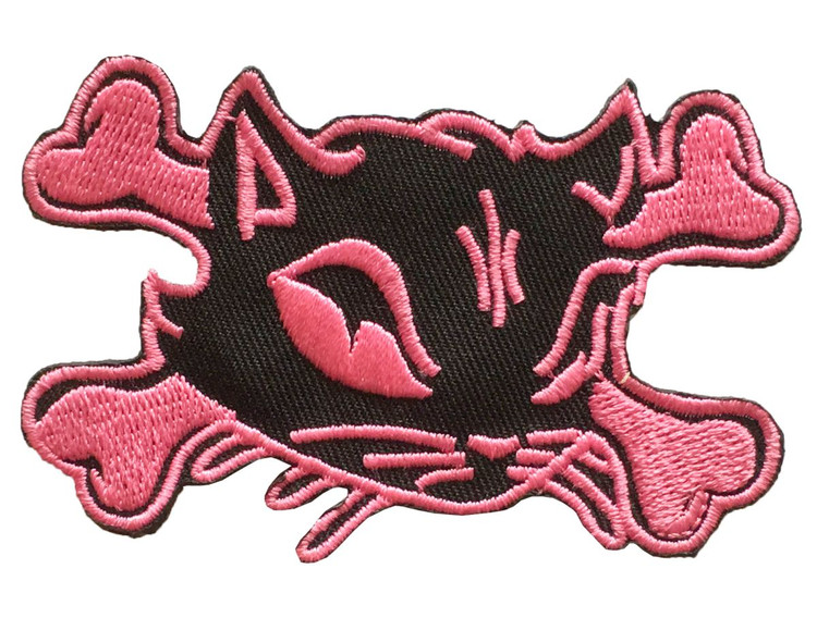 Cat bone pink animal big