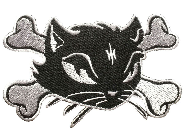 Cat bone white animal big