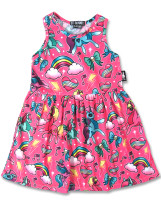 Unicorn pink six bunnies dress
