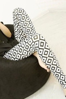 Black white pattern pencil