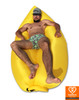 Yellow air sofa - inflatable lounge couch
