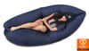 The dark blue air sofa - inflatable lounge couch The dark blue air sofa - inflatable lounge couch