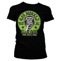 Proud rebel green emblem - gas monkey garage