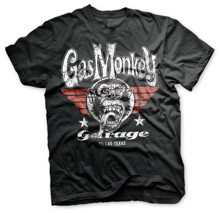 Aerial red wings - gas monkey garage