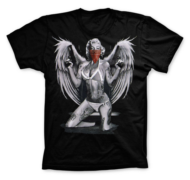 Marilyn monroe - gangster angel wings