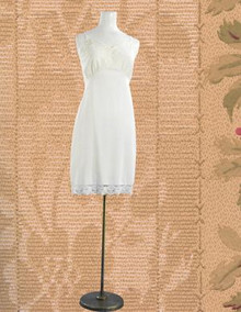 White lacy Aristocraft full slip