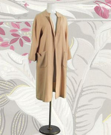 Light wool spring coat