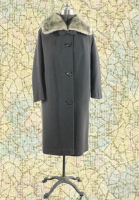Spectacular 1940s Oppenheim Collins coat