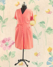 Beautiful Toni Todd dark apricot dress