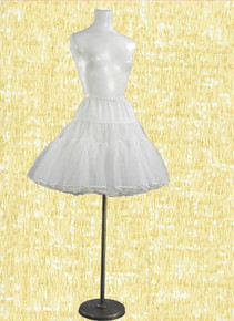 Perky tulle and cotton crinoline