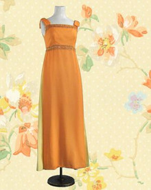 Tangerine dream gown