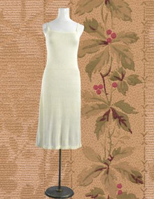 Vintage warm knit full slip