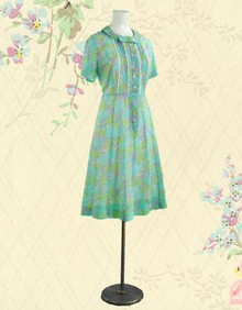 Farm girl floral day dress