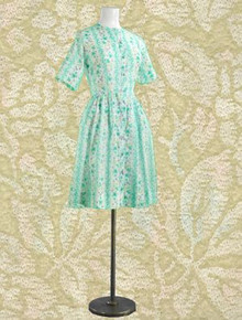 Adorable cotton print day dress