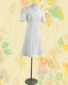 Sweet cotton eyelet dress