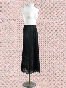 Black Kayser long half slip
