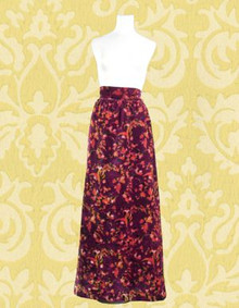 Bohemian gypsy maxi skirt