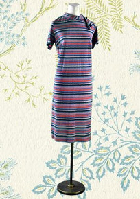 Zig zag print day dress