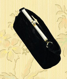 Sweet little velvet pocket book