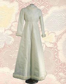 Dr Zhivago ice palace wedding gown