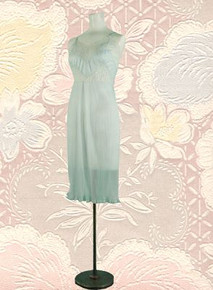 Pale blue full slip
