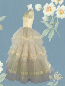 Foamy, frothy tulle creation