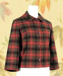 Wool plaid Pendleton jacket