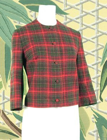 Classic Pendleton plaid jacket