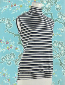 Fun sleeveless, striped top
