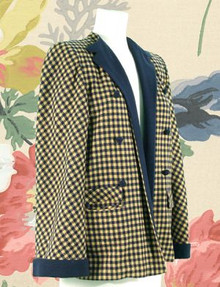 Fashionable wool blazer from the 50s