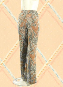 Vintage floral slacks 1970s