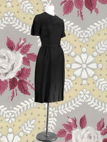Basic black dress from the 50s