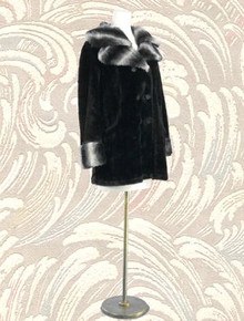 Fantastic faux fur car coat
