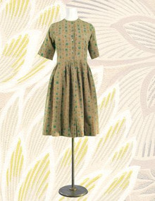 Cotton shirtwaist from the 60s