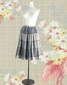 Pretty plaid pleated skirt