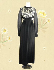 Hollywood hostess gown from the late 60s