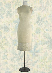Flawless sequined wool stunner