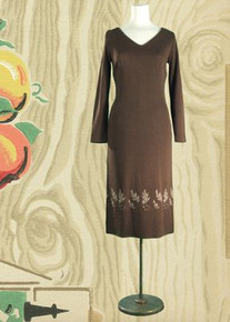 Parisian knit day dress